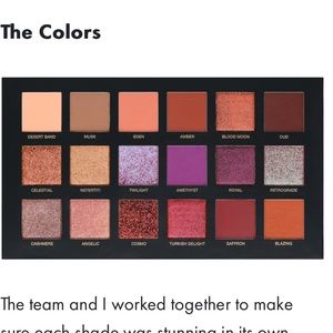 Desert Dusk Huda Beauty Eyeshadow Palette!